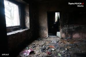 Policjanci uratowali lokatorów z pożaru