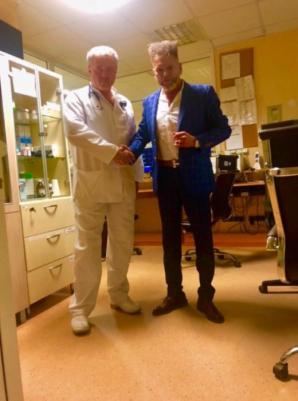 Krzysztof i Maja Rutkowski dziękują Ratownikom i Lekarzom z Wyszogrodu i Płocka za uratowanie dziś życia ich Matki Urszuli Rutkowskiej