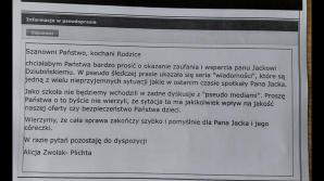 [VIDEO] Dyrektorka szkoły wspiera porywacza dziecka! Do prokuratury w Tomaszowie Mazowieckim wpłynęło zawiadomienie o popełnieniu przestępstwa