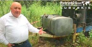 [VIDEO] Holender truje glebę, rzekę i powietrze używając od lat dziurawej, archaicznej pompy wodnej bez atestów!  Czując się bezkarnym dodatkowo stworzył nielegalne składowisko gumy! A Województwo Lubuskie bezradne!