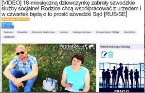 [VIDEO] Racism, Hitlerism, Stalinism? Why is the European Union tolerating the taking of children using weapons, to national minorities in Sweden? Why is silent Juan Fernando López Aguilar - head of the Committee on Civil Liberties, Justice and Home Affair