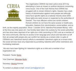 [VIDEO] - Hitler nas, Cyganów zabijał, A teraz Szwecja,  fabrykując fałszywe dokumenty, niszczy nasze rodziny. Dlaczego Unia Europejska milczy! [PL/SE]