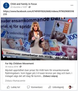 [VIDEO] The nightmare of thousands of children in Sweden! We support the protest there on February 7, 2021! [PL / SE]