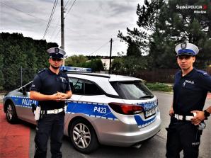 [VIDEO] W powiecie mikołowskim trwają działania BEZPIECZNY CYKLISTA