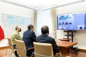 [VIDEO] Odprawa służb w sprawie sytuacji na granicy polsko-białoruskiej