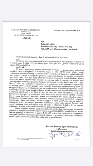  [VIDEO] Rzeszowskie media szeroko o konferencji Rutkowskiego w sprawie rzekomych gwałtów na dziecku! Czy prokuratura i sąd wezmą się teraz za urzędników i samorządowców, którzy doprowadzili do tej rzekomej tragedii dziecka? Czy może uniewinnią skazanych?