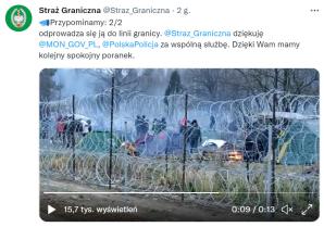 Bezpieczeństwo Polski jest priorytetem rządu. Nie możemy dać się zmanipulować reżimowi z Mińska