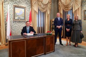 [VIDEO] Wizyta Prezydenta RP z Małżonką w Czarnogórze