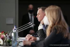 [VIDEO] Wspólne oświadczenie Prezydentów V4 