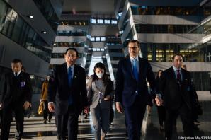 Spotkanie szefa polskiego rządu z premierem Japonii w Brukseli kolejnym elementem działań premiera na rzecz budowy solidarności z Ukrainą i zdecydowanej postawy świata wobec rosyjskiej agresji 