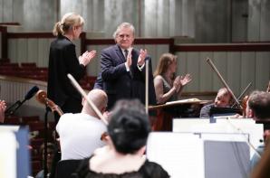 Ukrainian Freedom Orchestra niesie przesłanie wolności – spotkanie wicepremiera Piotra Glińskiego z ukraińskimi muzykami