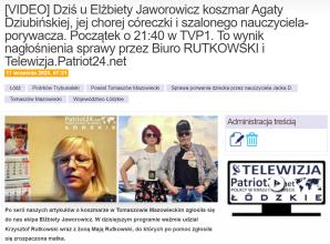 [VIDEO] Kolejny sądowy koszmar 6-letniej chorej Julki i jej mamy