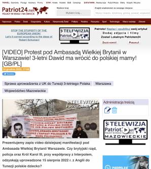 Spotkanie Ambasador RP z Premier Tunezji. M.in. w sprawie odnalezienia 3-letniego, polskiego chłopca o imieniu Dawid i zwrotu go matce Dagmarze Dorozik!