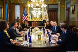 [VIDEO] Wizyta premiera Mateusza Morawieckiego w Białym Domu