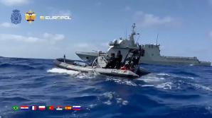 [VIDEO] Uderzenie w bałkański kartel narkotykowy – przejęto na atlantyku 2,7 tony kokainy