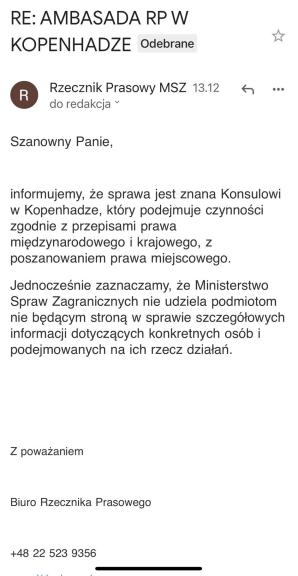 [VIDEO] PATRIOT24 INTERWENIUJE: Czy Polak jest bezpieczny w duńskim ośrodku terapeutycznym? Czy Ambasada RP dba o jego bezpieczeństwo?