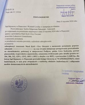 [VIDEO] Kolejny napad właściciela posesji na stadninę koni k./ Konstancin Jeziorna