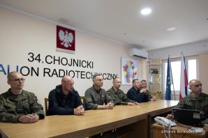 [VIDEO] Prezydent z wizytą w 34. Chojnickim Batalionie Radiotechnicznym