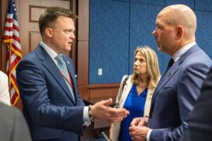 [VIDEO] Wizyta Marszałka Sejmu w Stanach Zjednoczonych – dzień pierwszy 