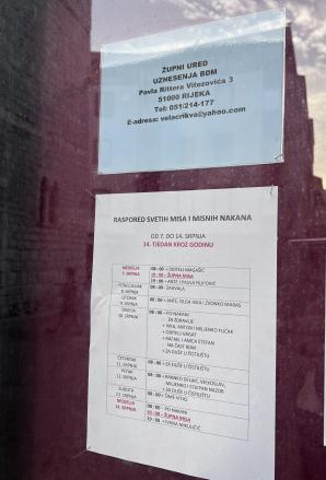 Słowo na niedzielę 28 lipca z chorwackiej Rijeki