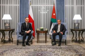 [VIDEO] Amman. Rozmowy polityczne Prezydenta RP