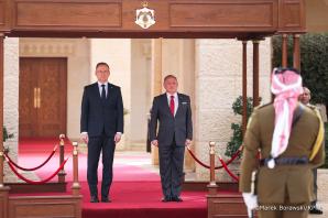 [VIDEO] Amman. Rozmowy polityczne Prezydenta RP