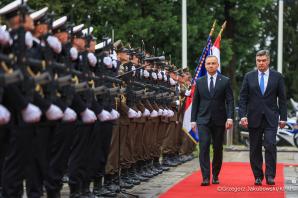 [VIDEO] Zagrzeb. Rozmowy polityczne Prezydenta RP