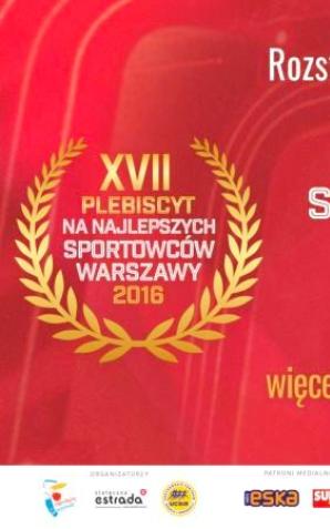 Plebiscyt na Najlepszych Sportowców Warszawy 2016