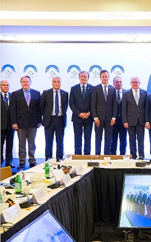 Szef MSZ na spotkaniu ministrów Grupy Wyszehradzkiej, Macedonii, Kosowa, Bułgarii, Chorwacji, Grecji, Rumunii, Słowenii i Cypru w Sunion w pobliżu Aten.