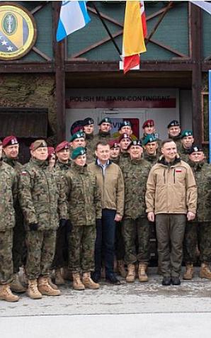 [VIDEO] Prezydent i Szef MON w Bośni i Hercegowinie: Udział w misjach to dowód profesjonalizmu Wojska Polskiego