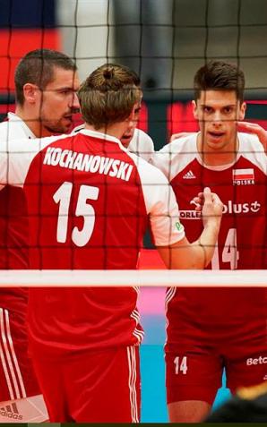 Amsterdam: Polscy siatkarze pokonali Ukrainę 3:0! Jutro mecz z Hiszpanią