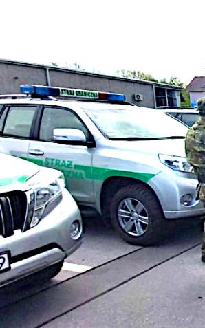 Powitanie naszych funkcjonariuszy w Słowenii