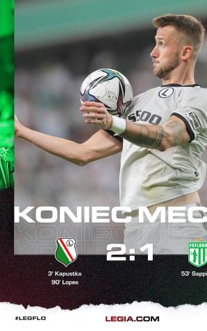 Legia pokonała Florę! Rewanż w Tallinie