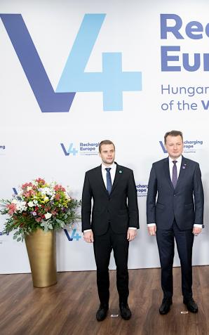 Grupa Wyszehradzka solidarna w sprawie ochrony granic UE - spotkanie ministrów spraw zagranicznych państw Grupy Wyszehradzkiej z ministrem spraw zagranicznych Arabskiej Republiki Egiptu