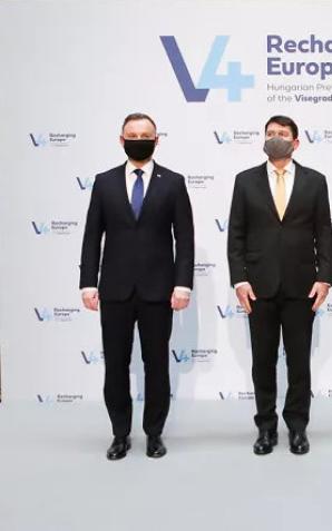 [VIDEO] Wspólne oświadczenie Prezydentów V4 