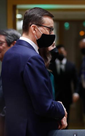 [VIDEO] Mateusz Morawiecki - konferencja prasowa w Brukseli podczas Szczytu Partnerstwa Wschodniego. Program ten zakłada współpracę między UE i Ukrainą, Mołdawią, Gruzją, Azerbejdżanem, Armenią i Białorusią