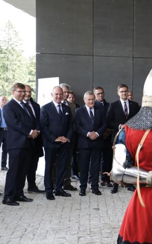 Wicepremier Piotr Gliński podczas otwarcia nowej siedziby Muzeum Bitwy pod Grunwaldem: Pamięć o wydarzeniach pod Grunwaldem to element polskiej tożsamości