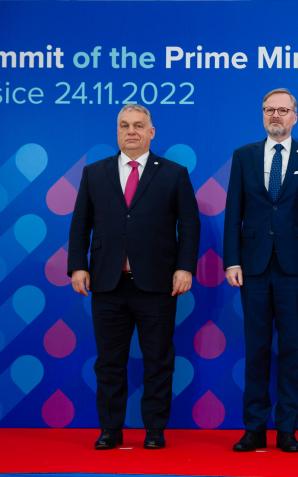 [VIDEO] Premier Mateusz Morawiecki na szczycie Grupy Wyszehradzkiej w Koszycach: jesteśmy razem wobec tych wielkich wyzwań, które są przed nami