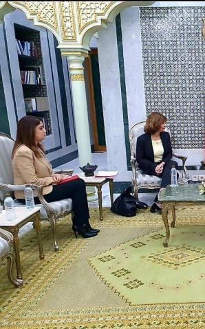 Spotkanie Ambasador RP z Ministrem Spraw Zagranicznych, Migracji i Tunezyjczyków za Granicą