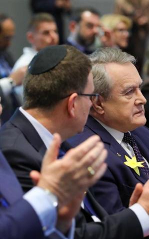 Obchody 80. rocznicy powstania w getcie warszawskim w Parlamencie Europejskim w Brukseli