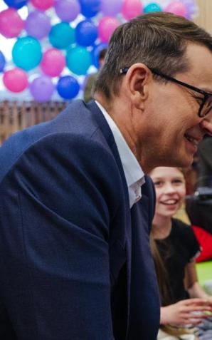 [VIDEO] Premier Mateusz Morawiecki w Otwocku podsumował dotychczasowe wsparcie dla polskich rodzin