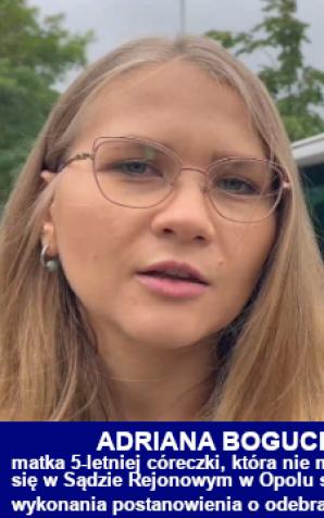 [VIDEO] TOGI BEZ SUMIEŃ: Dlaczego kuratorzy i wiceprezes Sądu Rejonowego w Opolu nie oddają matce dziecka? Czy wspierają ojca z zawieszonymi prawami rodzicielskimi oraz jego bogatych rodziców-lekarzy?