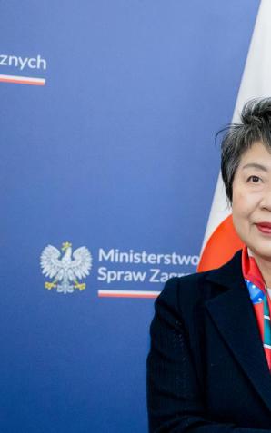 Spotkanie Ministrów Spraw Zagranicznych Polski i Japonii