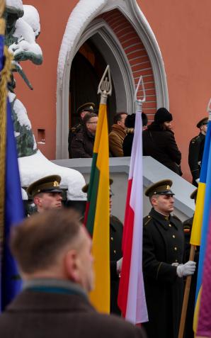 [VIDEO] Na wileńskim Cmentarzu na Rossie Prezydenci Polski i Litwy wzięli udział w uroczystych obchodach 161. rocznicy wybuchu Powstania Styczniowego