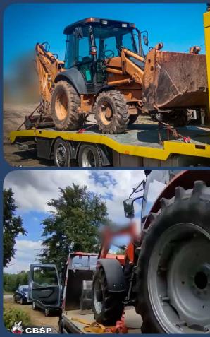 [VIDEO] Zatrzymano grupę zajmującą się kradzieżami maszyn i pojazdów na ogromną skalę