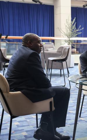 Spotkanie Prezydenta RP Andrzeja Dudy z Premierem Wielkiej Brytanii w Waszyngtonie