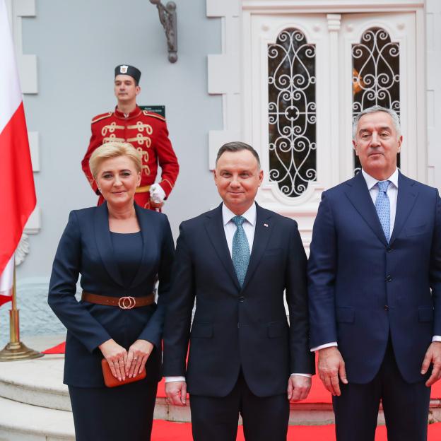 [VIDEO] Wizyta Prezydenta RP z Małżonką w Czarnogórze