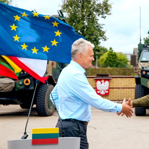 [VIDEO] Premier po spotykaniu z prezydentem Litwy: granice Polski i Litwy to granice wolnego świata powstrzymującego napór despotii ze Wschodu