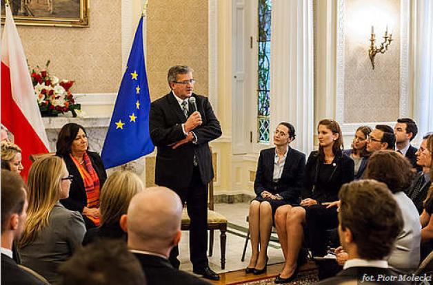 Prezydent w USA: Nie trzeba uciekać z Polski