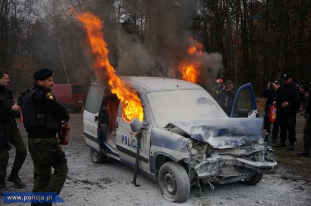 Napad na konwój cennych przesyłek. Spektakularne ćwiczenia w Katowicach